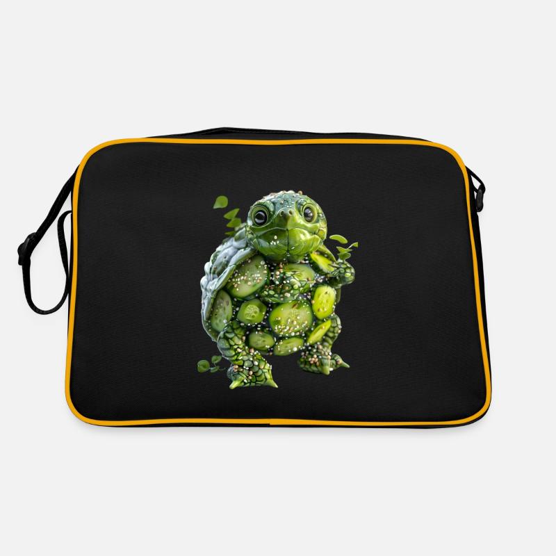 Turtle Cucumber Salad Retro Bag