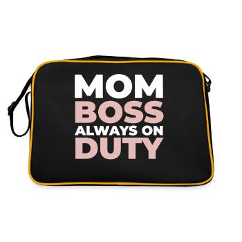 Mom Mom - Retro Bag - black/gold - Back