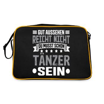 Danseur - Sac Retro - noir/or - Dos