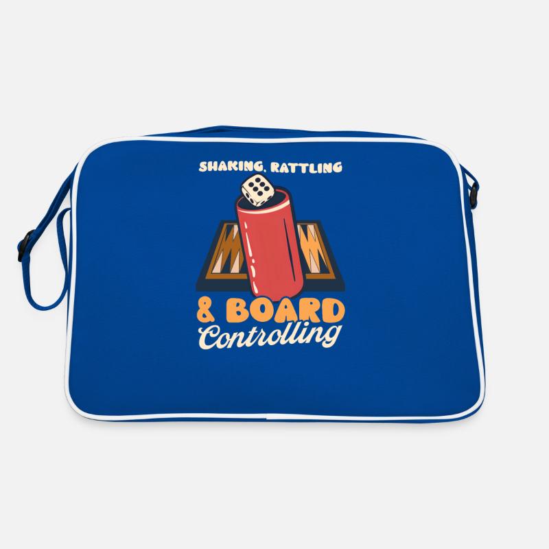 Funny Backgammon Shaking Rattling Board Controllin Retro Bag