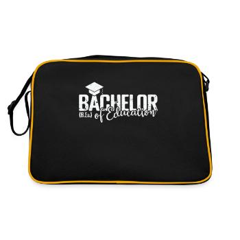 Baccalauréat en éducation Apprentissage - Sac Retro - noir/or - Dos