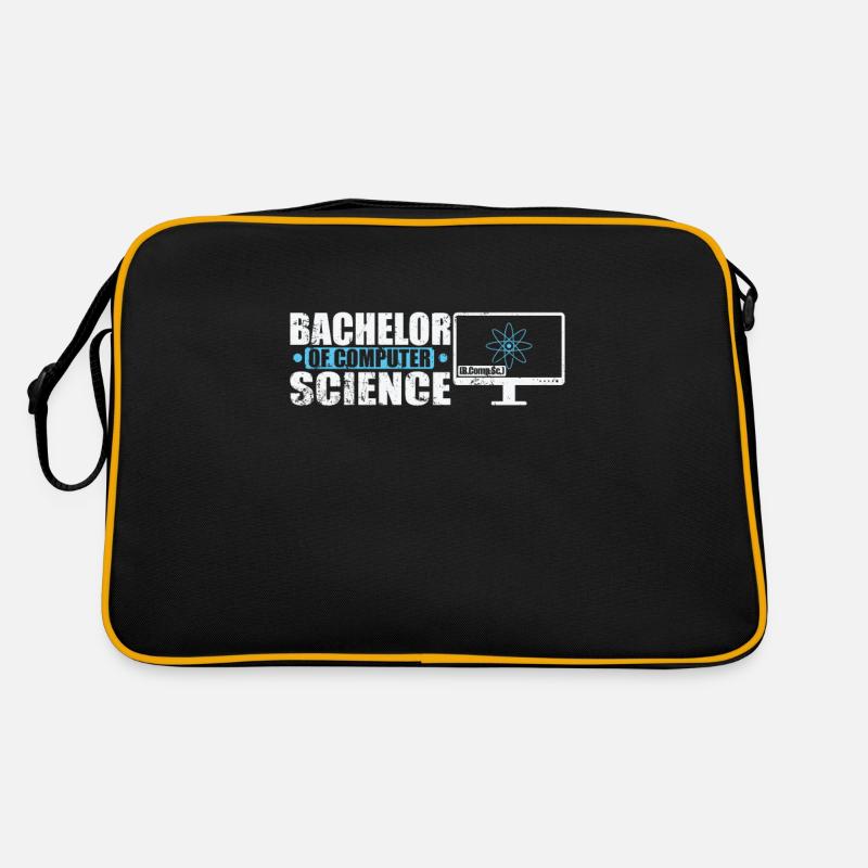 Bachelor of Computer Science Softwareentwicklung Retro Tasche