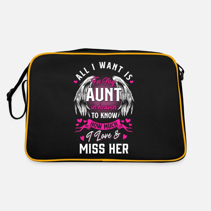 Aunt in Heaven Retro Bag
