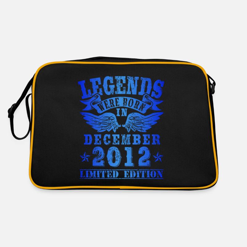 Les légendes sont nées en décembre 2012 Anniversaire Sac Retro