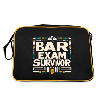 Bar Exam Survivor 13 - Retro Bag - black/gold - Back