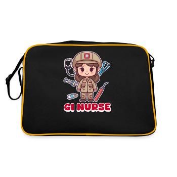 Infirmière GI Infirmière GI - Sac Retro - noir/or - Dos