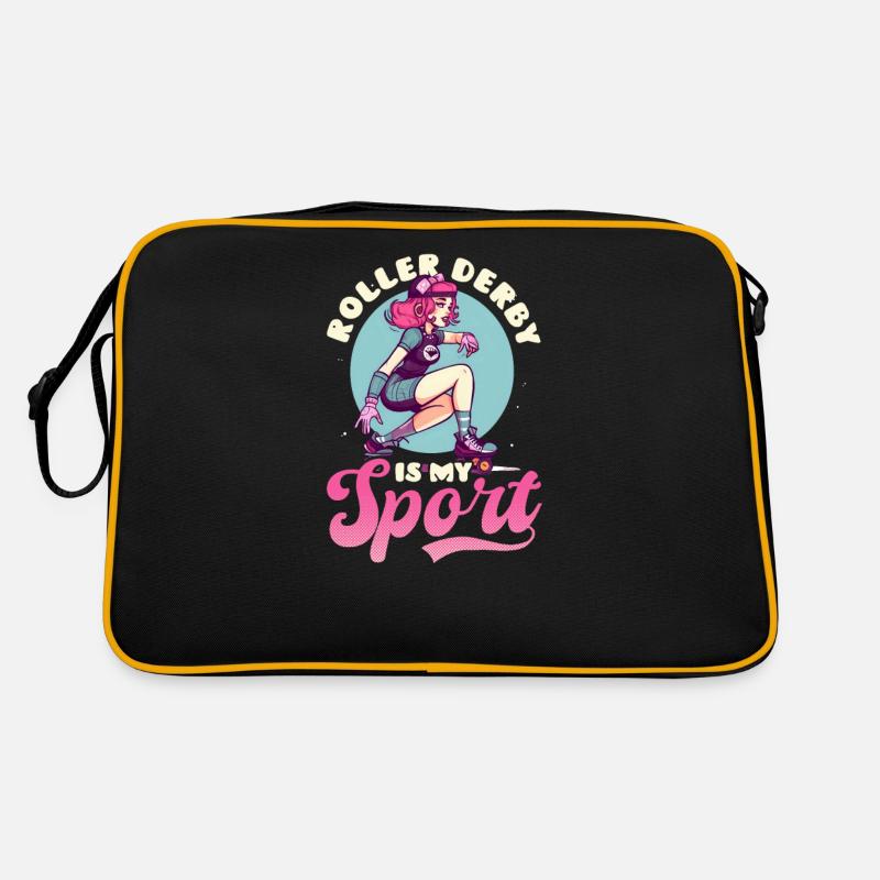 Roller Derby Roller Derby ist Sport Retro Tasche