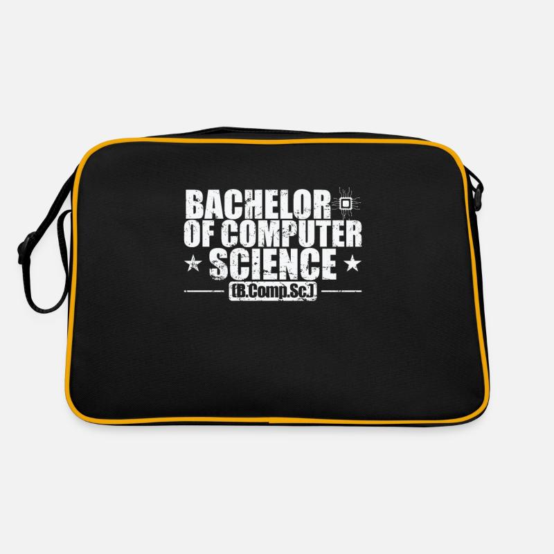 Bachelor of Computer Science Retro Tasche