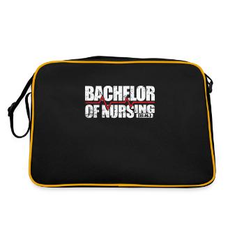 Baccalauréat en pratique infirmière - Sac Retro - noir/or - Dos