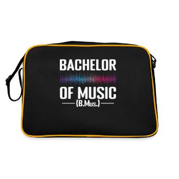 Baccalauréat en musique (B.Mus.) - Sac Retro - noir/or - Dos