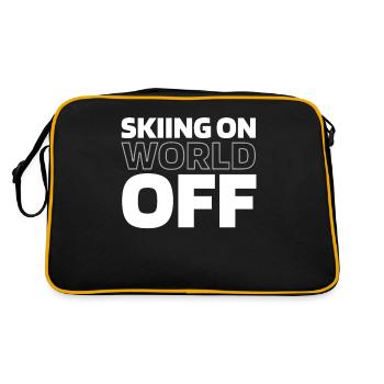 Ski Après-ski Ski On World Off - Sac Retro - noir/or - Dos