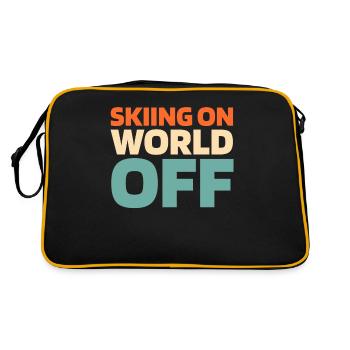 Ski Après-ski Ski On World Off - Sac Retro - noir/or - Dos
