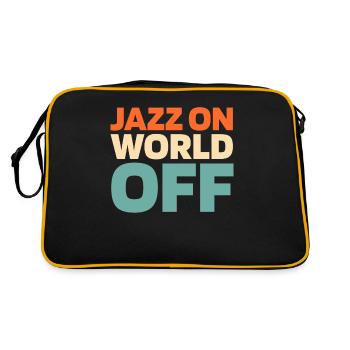Musique Jazz Jazz On World Off - Sac Retro - noir/or - Dos