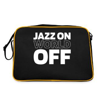Musique Jazz Jazz On World Off - Sac Retro - noir/or - Dos