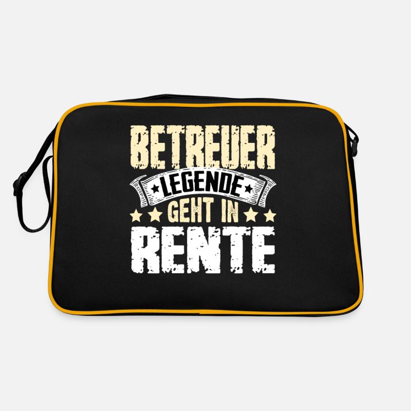 Une légende de l’aide soignante prend sa retraite Sac Retro