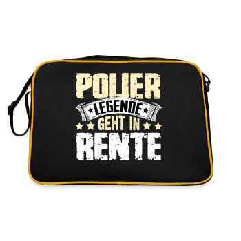 Foreman legend retires - Retro Bag - black/gold - Back
