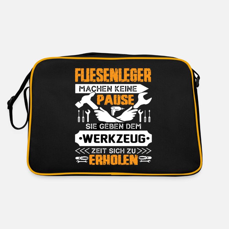 Tilers don't take a break Retro Bag