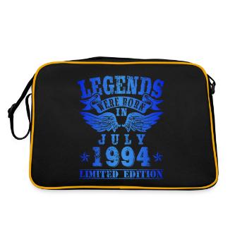 Les légendes sont nées en juillet 1994 Anniversaire - Sac Retro - noir/or - Dos