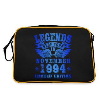 Legends est né en novembre 1994 Anniversaire - Sac Retro - noir/or - Dos