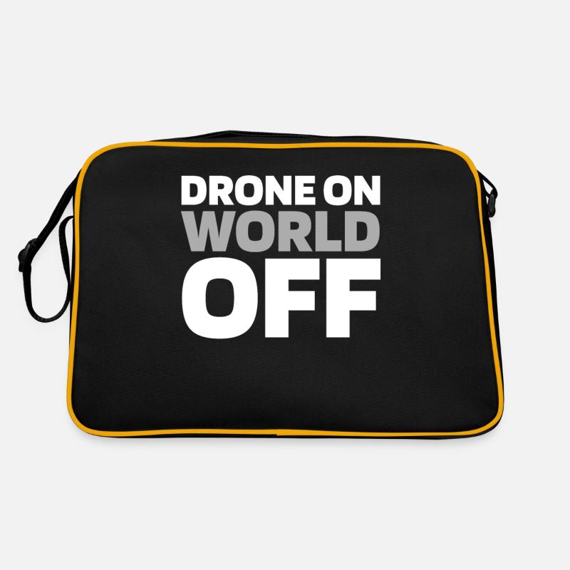 Drone quadricoptère Drone sur World Off Sac Retro