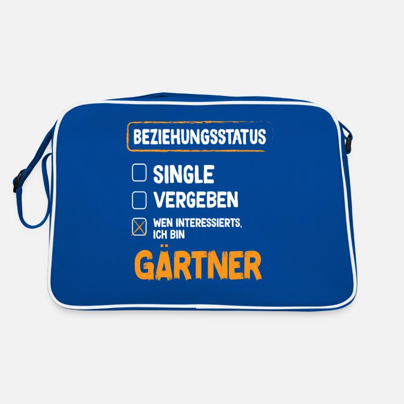Gärtner Beziehungsstatus Retro Tasche