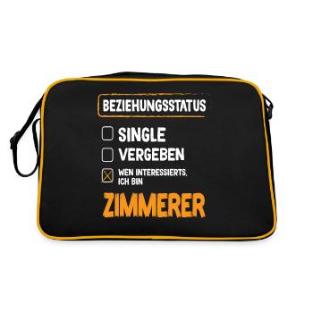Zimmerer Relationship Status - Retro Bag - black/gold - Back