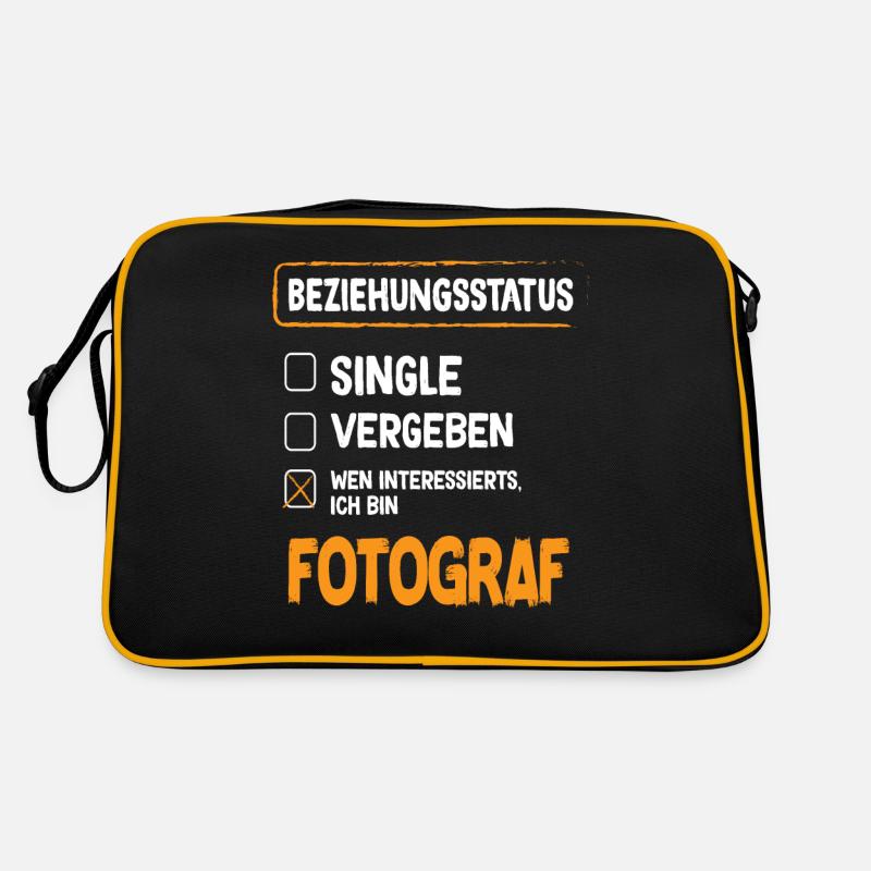 Fotograf Beziehungsstatus Retro Tasche