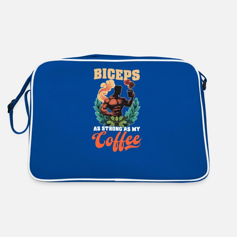 Fléchir les biceps : des biceps aussi forts que mon café Sac Retro