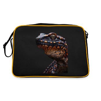 Salamander - Retro Tasche - Schwarz/Gold - Hinten