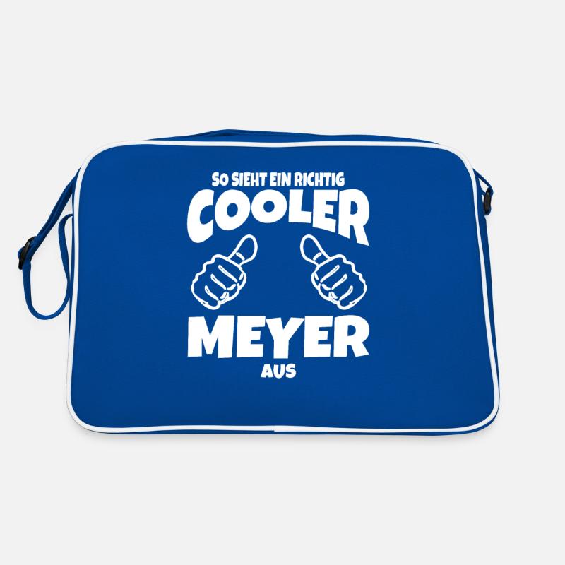 So sieht ein richtig cooler Meyer aus Retro Tasche