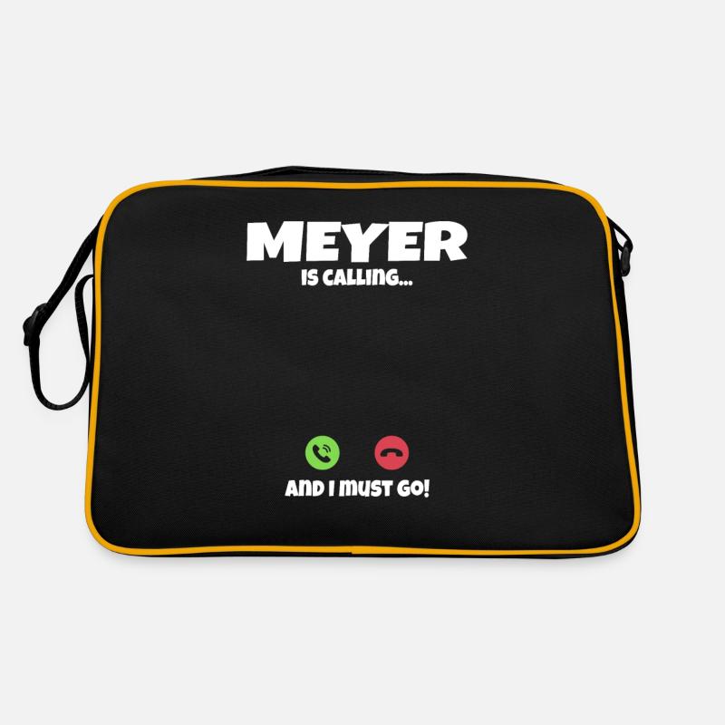 Meyer is calling calls gift idea Retro Bag