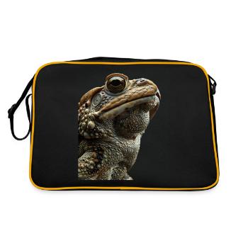 Crapaud - Sac Retro - noir/or - Dos