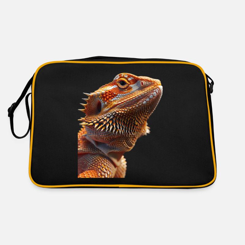 Bearded Dragon Retro Bag
