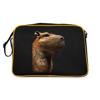 Capybara - Sac Retro - noir/or - Dos