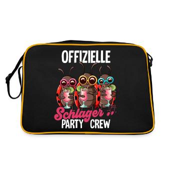 Hit - Retro Bag - black/gold - Back