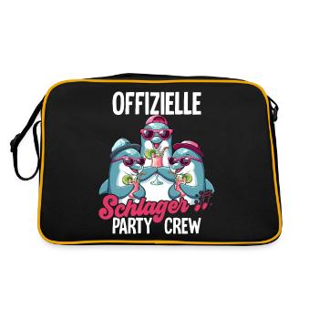 Hit - Retro Bag - black/gold - Back