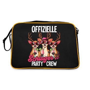 Hit - Retro Bag - black/gold - Back