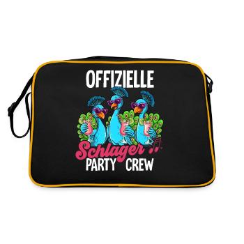 Hit - Retro Bag - black/gold - Back