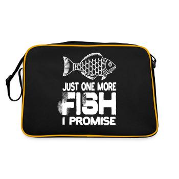 Juste un poisson de plus, je vous promets un poisson, un poisson, un poisson - Sac Retro - noir/or - Dos