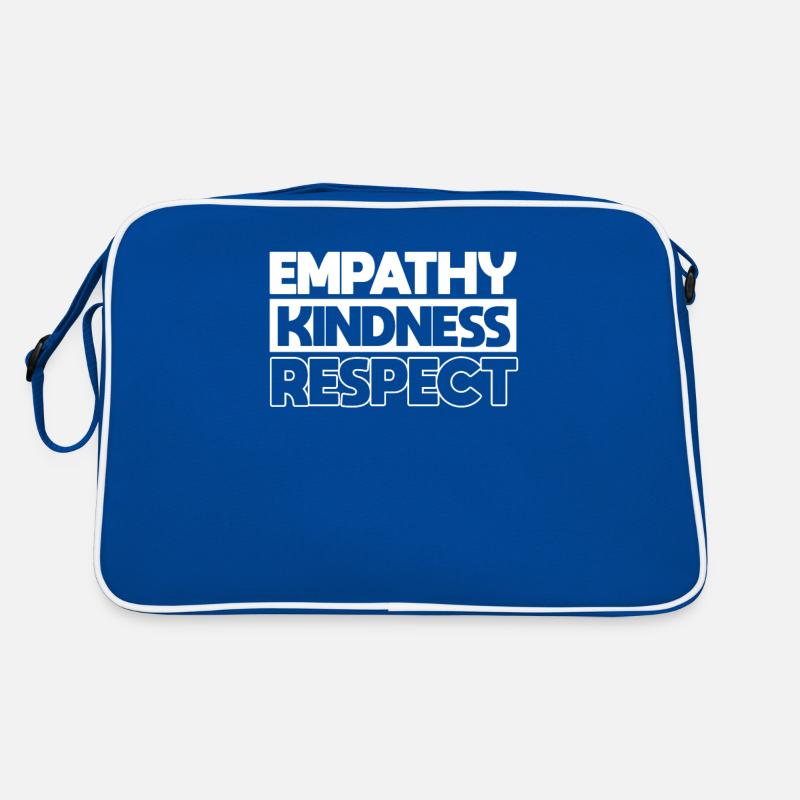 Empathy Kindness Respect Retro Bag