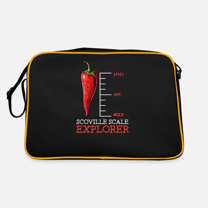 Aficionado de la sauce piquante Scoville Scale Explorer Sac Retro