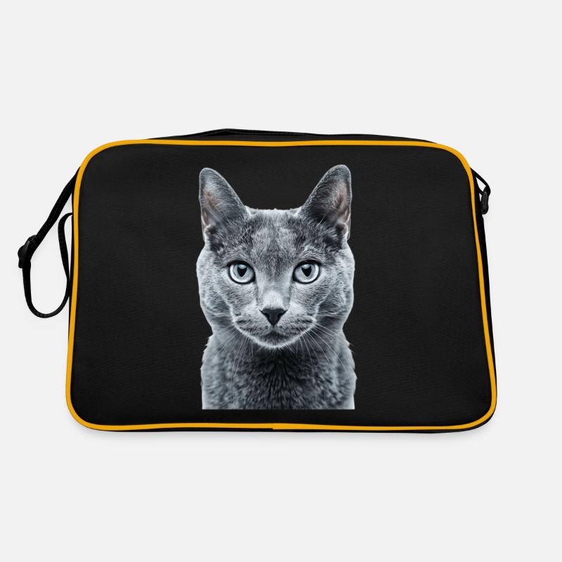 Bleu russe Sac Retro