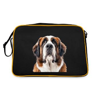 Saint-bernard - Sac Retro - noir/or - Dos