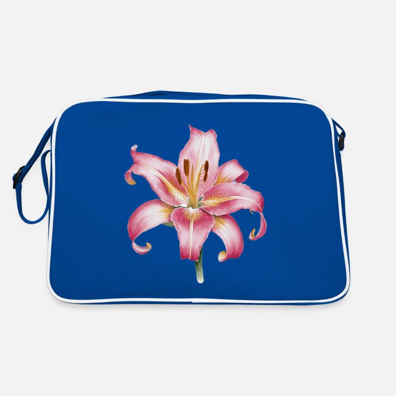 Stargazer Lily Oriental Retro Bag