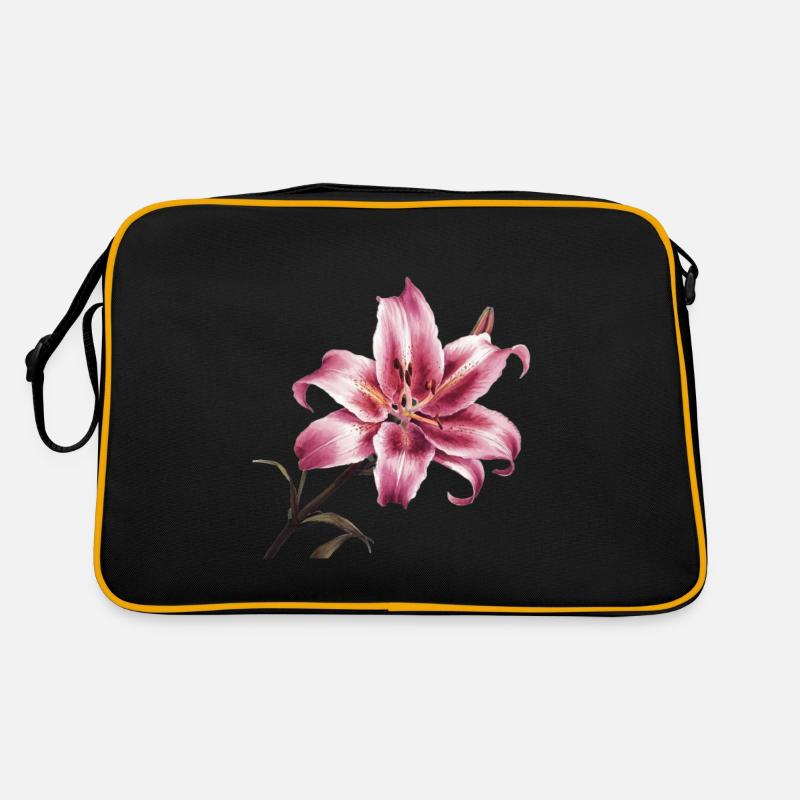 Stargazer Lily Retro Bag