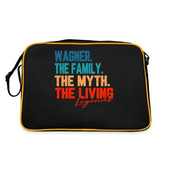 Wagner Legendary Family Myth Living Legends - Retro Bag - black/gold - Back