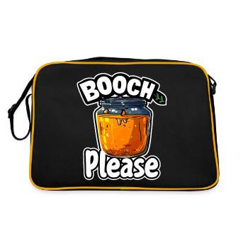 Kombucha Maker Kombucha Tea Lovers - Sac Retro - noir/or - Dos