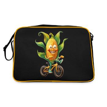 Corn on the cob bike - Retro Bag - black/gold - Back