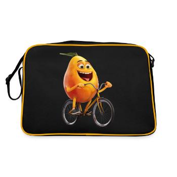 Papaya Bike - Retro Bag - black/gold - Back