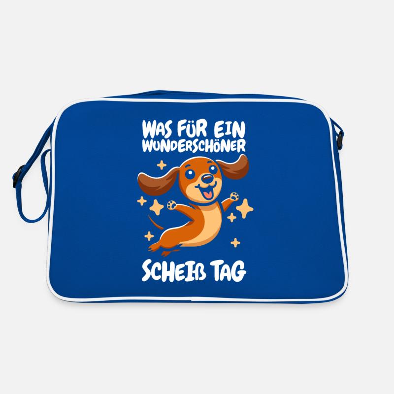 Dachshund Dachshund Funny Retro Bag